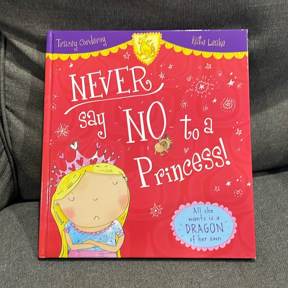 Never Say No To A Princess by Tracy Corderoy Kate Leake